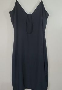 NWOT Cherry Mellow Keyhole front soft satin Dress